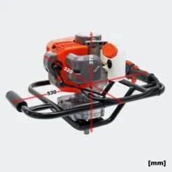 AHOYADOR PROFESIONAL 52cc - 1,4kW -Maquituls Tienda ahoyador profesional 52cc 14kw 3