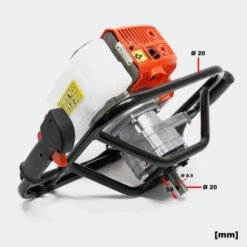 AHOYADOR PROFESIONAL 52cc - 1,4kW -Maquituls Tienda ahoyador profesional 52cc 14kw 4