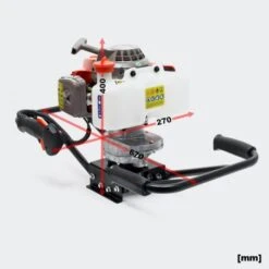 AHOYADOR PROFESIONAL DOBLE 63cc - 3HP -Maquituls Tienda ahoyador profesional doble 63cc 3hp 2