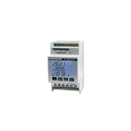 Analizador Miniaturizado LCD Para Redes Monofásicas En Corriente Alterna - 80~260V AC/DC 3 Analizador Miniaturizado LCD Para Redes Monofásicas En Corriente Alterna - 80~260V AC/DC