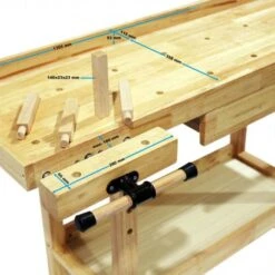 BANCO DE TRABAJO 145x49x86cm -Maquituls Tienda banco de trabajo 145x49x86cm 3