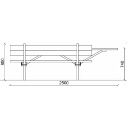 BANCO MERENDERO CON RESPALDO 35PA101121 8 BANCO MERENDERO CON RESPALDO 35PA101121 -Maquituls Tienda banco merendero con respaldo 35pa101121 2