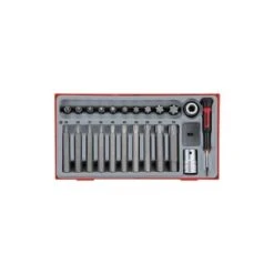 Bandeja Juego De 20 Puntas 1/2" - TENGTOOLS