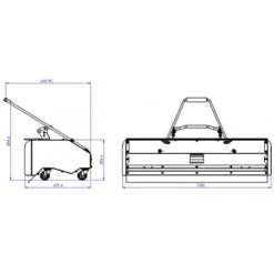 Barredora Quitanieves ZIPPER ZI-KM1000 -Maquituls Tienda barredora quitanieves zipper zi km1000 2