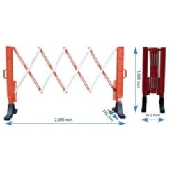 Barrera Extensible METALWORKS Flexo200RB