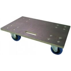 Base De Madera Antideslizante 600X480 Con Ruedas