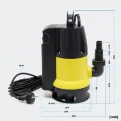 Bomba De Aguas Sucias 400W - 8000L/H -Maquituls Tienda bomba de aguas sucias 400w 8000lh 5