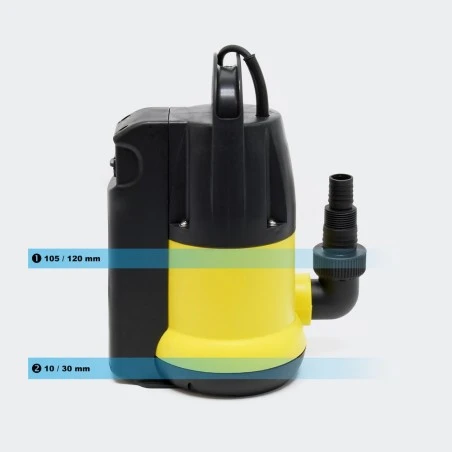 Bomba De Aguas Sucias 750W - 12500L/H 5 Bomba De Aguas Sucias 750W - 12500L/H - Imagen 3