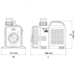 Bomba Estanque MQT 7.000 L/h -Maquituls Tienda bomba estanque mqt 7000 lh 2
