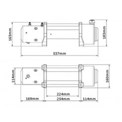 Cabrestante Electrico PRIME TECH 5.900 Kg -Maquituls Tienda cabrestante electrico prime tech 5900 kg 2