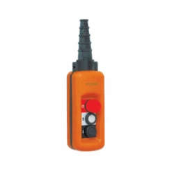 Caja Pulsador Colgante - 2 Botones + 1 Emergencia