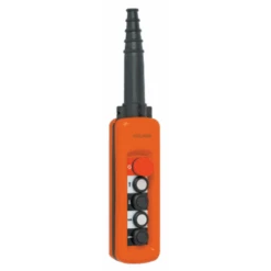 Caja Pulsador Colgante - 4 Botones + 1 Emergencia