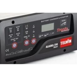 Cargador De Batería Alaska TELWIN 210 Start - 12/24V -Maquituls Tienda cargador de bateria alaska telwin 210 start 1224v 2
