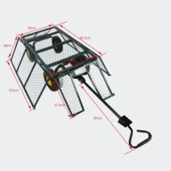 Carrito Para Jardin 102x52x41Cm -Maquituls Tienda carrito para jardin 102x52x41cm 4
