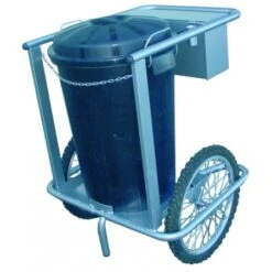 Carro Barrendero Inoxidable - 1 Cubo