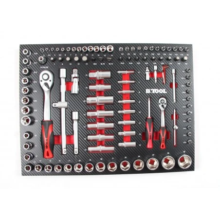 Carro Herramientas 172 Piezas B.TOOL 4 Carro Herramientas 172 Piezas B.TOOL - Imagen 2