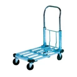 Carro-Plataforma Aluminio Plegable - Ruedas Macizas