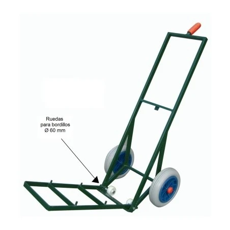 Carro Reparto Pala Plegable 600 - Ruedas Impinchables 4 Carro Reparto Pala Plegable 600 - Ruedas Impinchables - Imagen 2