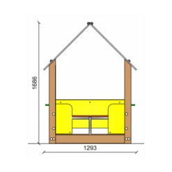 CASA DE JUEGOS INFANTIL 35T0690 -Maquituls Tienda casa de juegos infantil 35t0690 1
