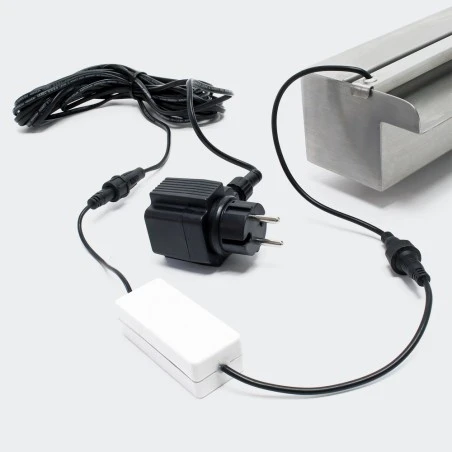 Cascada Acero Inoxidable LED - 40cm 5 Cascada Acero Inoxidable LED - 40cm - Imagen 3