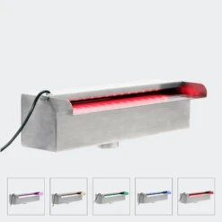 Cascada Acero Inoxidable LED - 40cm