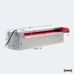 Cascada Acero Inoxidable LED - 40cm 12 Cascada Acero Inoxidable LED - 40cm -Maquituls Tienda cascada acero inoxidable led 40cm 3