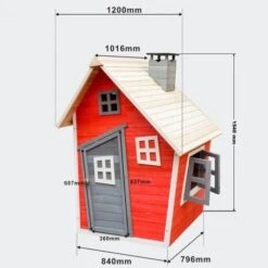 Caseta De Niños 1200x1020x1540mm -Maquituls Tienda caseta de ninos 1200x1020x1540mm 2