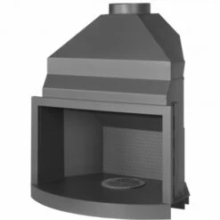 Chimenea De Leña De Acero Atalaya - 100 Cm