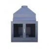 Chimenea De Leña De Acero Basic - 120CM C/puertas -Maquituls Tienda chimenea de lena de acero basic 120cm cpuertas