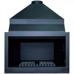 Chimenea De Leña De Acero Basic De 150cm