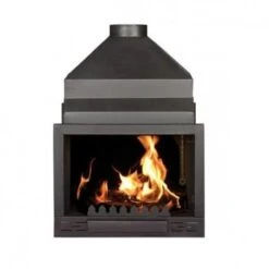 CHIMENEA DE LEÑA DE ACERO De 70CM -Maquituls Tienda chimenea de lena de acero de 70cm 1