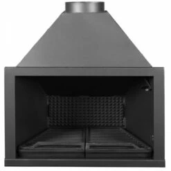 Chimenea De Leña De Acero Hogar - 100cm