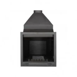 Chimenea De Leña De Acero Zahara - 80cm C/puertas