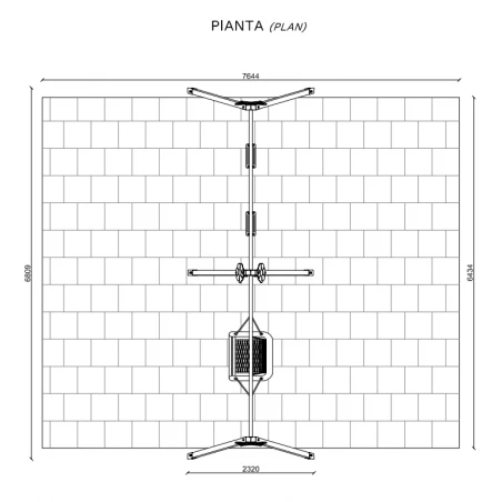 COLUMPIO INFANTIL 2 CESTAS Y SILLA ALTA 35ALX810/03-06 5 COLUMPIO INFANTIL 2 CESTAS Y SILLA ALTA 35ALX810/03-06 - Imagen 3
