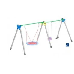 COLUMPIO INFANTIL CON CESTA Y CESTA DE CUERDA 35ALX810/04-05