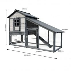 Conejera Madera MQT 411 -Maquituls Tienda conejera madera mqt 411 2