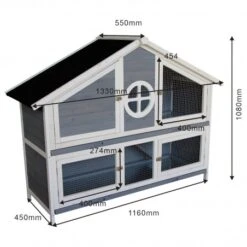 Conejera Madera MQT 867 -Maquituls Tienda conejera madera mqt 867 2