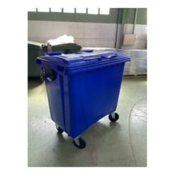 CONTENEDOR BASURA AZUL 1000 L