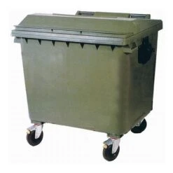 CONTENEDOR BASURA VERDE 1000 L