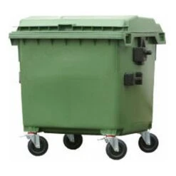 CONTENEDOR BASURA VERDE 800 L