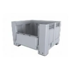 Contenedor Plástico Liso Alto 760 Mm Con Puerta