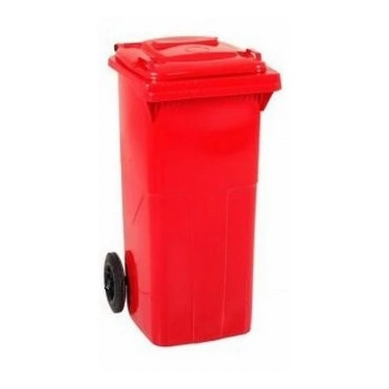 CUBO BASURA ROJO 120 L 3 CUBO BASURA ROJO 120 L
