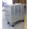 Cubo De Basura 800 Litros - Galvanizado -Maquituls Tienda cubo de basura 800 litros galvanizado