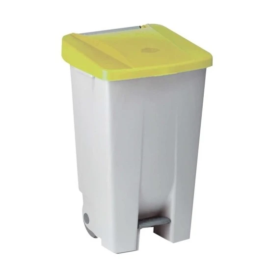 CUBO TAPA AMARILLA 60 L. 3 CUBO TAPA AMARILLA 60 L.
