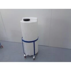 Deposito Poliuretano 200L Con Ruedas