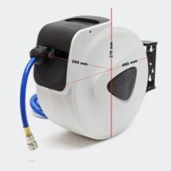 Enrollador De Manguera Aire Comprimido - Automático 15m -Maquituls Tienda enrollador de manguera aire comprimido automatico 15m 2