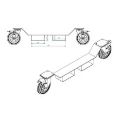 ENTRADA DE UÑAS PARA CONTENEDOR 9823 O 9824