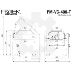 Envasadora De Vacio De 20m³/h 13 Envasadora De Vacio De 20m³/h -Maquituls Tienda envasadora de vacio de 20mh 5