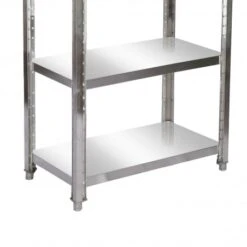 Estanteria Acero Inox - 90x50x155cm -Maquituls Tienda estanteria acero inox 90x50x155cm 2