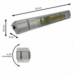 Estufa - Calefactor De Terraza Electrico - Mando A Distancia -Maquituls Tienda estufa calefactor de terraza electrico mando a distancia 5